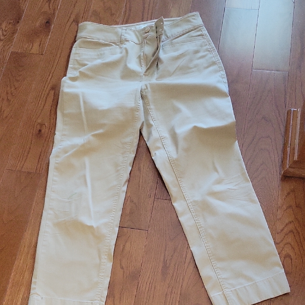 LOFT Cream Trousers